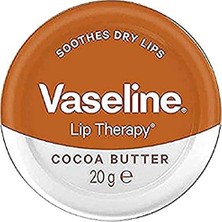 Die Grup Vaseline Lip Therapy Dudak Koruyucu Cocoa 20 gr