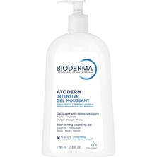 Die Grup Bioderma Atoderm Intensive Foaming Gel Çok Kuru ve Atopi Eğilimli Ciltler Için Niasinamid Içeren Onarıcı Temizleme Jeli Bebek, Çocuk ve Yetişkin Kullanımına Uygun