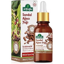 Die Grup Arifoğlu Sandal Yağı 20ML - Doğal Cilt Bakımı, Yatıştırıcı Etki, Saf Esansiyel Yağ | Arifoğlu Sandalwood Oil 20ML - Natural Skincare, Soothing Effect, Pure Essential Oil