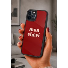 BG AKSESUAR iPhone 13 Pro Max Uyumlu Moncheri Desenli Kamera Korumalı Darbelere Dayanıklı Kılıf