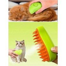 Die Grup Tineke Buharlı Kedi & Köpek Yıkama Fırçası Tarağı Yumuşak Silikon