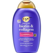 Die Grup Ogx Dolgunlaştırıcı Biotin & Kolajen Saç Bakım Kremi Yeni Ph Dengeli Formül 385ML