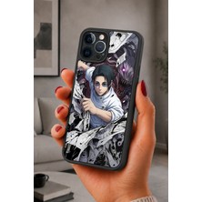 BG AKSESUAR iPhone 12 Pro Max Uyumlu Lanet Desenli Kamera Korumalı Darbelere Dayanıklı Kılıf