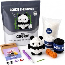 Die Grup Panda Amigurumi Tığ Kiti Örgü Seti