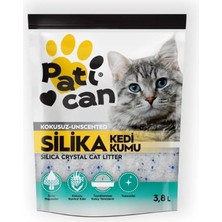 Die Grup Patican 3 Adet Silika Kristal Kedi Kumu 3.8 Lt