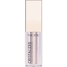 Die Grup Note Cosmetics Crystalized Liquid Eyeshadow Likit Metalik Göz Farı, 06 Moonstone