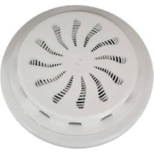 Die Grup Orret Home Ayarlı Doğalgaz Cam Menfezi Beyaz Ø18CM - Aç-Kapa Ayarlanabilir Soğuk Hava Engelleyen Cam Menfezi - Şeffaf Panel Hava Kapaklı Havalandırma Menfezi