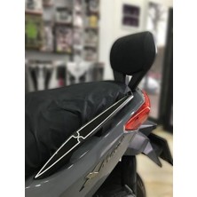 Die Grup Yamaha Xmax 250 2014-2017 Kuyruk Koruyucu Pad Siyah Beyaz
