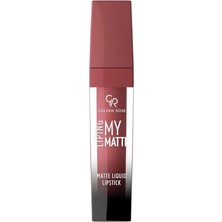 Die Grup Liping My Matte Likit Ruj No: 10 - Suya Dayanıklı Ultra Mat Ruj