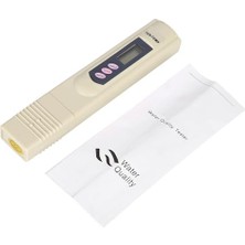 Die Grup Dijital LCD Test Cihazı, Su Kalitesi Için, Su Test Kalemi, Saflık Filtresi 0-9990 Ppm Sıcaklık Içme Suyu, Akvaryum ve Yüzme Havuzları Için (Gri)