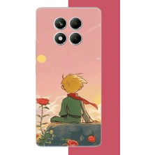 Aksesuarist Redmi Note 14 Pro 5g Uyumlu Küçük Prens3 Baskılı Silikon Kılıf