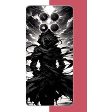 Aksesuarist Redmi Note 14 Pro Plus Uyumlu Karanlık Gölge Anime Karakter Baskılı Silikon Kılıf