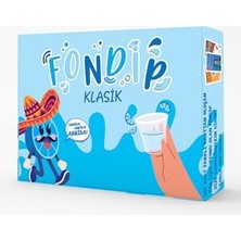 Die Grup Fondip Klasik Içki Oyunu, 165 Kartlı, Yetişkinler Için Eğlenceli Kart Oyunu, 18+