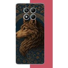 Aksesuarist Redmi Note 14 Pro 5g Uyumlu Kurt Baskılı Silikon Kılıf