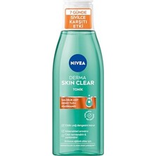 Die Grup Nıvea Derma Skin Clear Sivilce Karşıtı Tonik 200ML,GÖZENEK Arındırıcı,cildin Yağ Dengesini Korur,nemlendirir,salisilik Asit (Bha) Deniz Tuzu, Niasinamid,sivilceye Eğilimli Ciltler