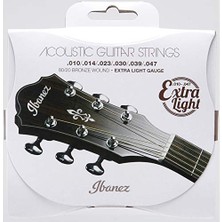 Die Grup Bronze Wound 80/20 Akustik Gitar Telleri - Ekstra Işık Ayarı, IACS61C