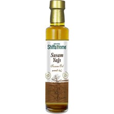Die Grup Shiffa Home Susam Yağı 250 ml | Soğuk SIKIM%100 Doğal Saf Bitkisel Yağ | Omega, Vitamin ve Mineral Açısından Zengin | Cilt ve Saç Bakım Yağı | Masaj, Mutfak ve Aromaterapi Kullanımı