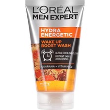 Die Grup L'oreal Paris Men Expert Hydra Energetic Wake Up Boost Yüz Temizleme Jeli 100 ml