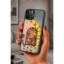 BG AKSESUAR iPhone 12 Pro Max Uyumlu Doğa Desenli Kamera Korumalı Darbelere Dayanıklı Kılıf