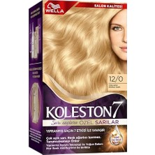 Die Grup Koleston Supreme Kit Saç Boyası 12/0 Çok Açık Doğal Sarı