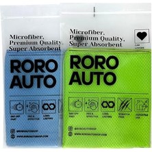Die Grup Olimpos 2'li Mikrofiber Cam ve Jant Silme Bezi 40 x 40 cm