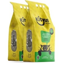 Die Grup 2'li Avantaj Paketi Hassas Kediler Için Tozsuz,topaklanan, Kokusuz Bentonit Kedi Kumu 2X10LT