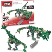 Die Grup Basic Fun 12468 Osaurus  Classics 255 Pc/ 2 Model-Osaurus Rex Yapı Seti (Motorlu), Çok Renkli