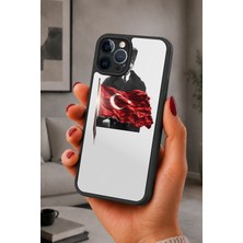 BG AKSESUAR iPhone 12 Pro Max Uyumlu Türk Desenli Kamera Korumalı Darbelere Dayanıklı Kılıf