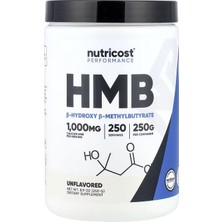 Nutricost Hmb Amino Powder 1000 Mg 250 gr