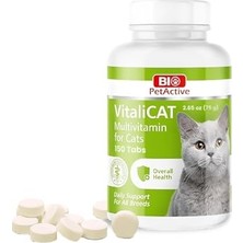 Die Grup Biopetactive Vitalicat Kediler Için Multivitamin 150 Tablet