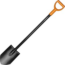 Die Grup Bahçıvan Küreği, Sert, Taşlı Zeminler Için, Sivri, Uzunluk: 117 Cm, Çelik Yaprak ve Sap, Plastik Sap, Siyah/turuncu, Sağlam, 1003455