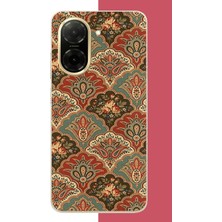 Aksesuarist Redmi A5 Uyumlu Çini Motif Baskılı Silikon Kılıf
