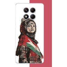 Aksesuarist Redmi Note 14 Pro Plus Uyumlu Filistin2 Baskılı Silikon Kılıf