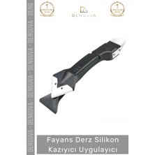 Ürün Fayans Banyo Mutfak Silikon Derz Kazıyıcı Sıyırıcı Uygulayıcı 3 In 1 Aparat