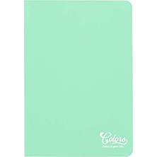 Die Grup Colors A5 60 Yaprak Kareli Defter, Yeşil
