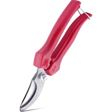 Die Grup Telvesse Akman Bağ Bahçe Budama Makası Eğri Uçlu – Ergonomik Saplı Çelik Bıçaklı Bahçe Budama Makası, Bitki Üzüm Narenciye Dal Kesme, Bonsai Kesiciler ve El Aleti