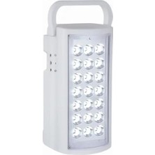 Die Grup 24 LED USB Şarjlı Kamp Lambası 6V 3AH Akülü 80 Saat Işıldak Taşınabilir Fener MKMP-003          [ A]