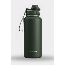 Die Grup 1 Hand Leak-Proof Sızdırmaz Çelik Termos 1000 ml Green ST-215