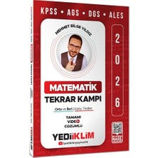 Die Grup Yediiklim 2026 Kpss Ags Dgs Ales Matematik Tamamı Video Çözümlü Tekrar Kampı Yediiklim Yayınları