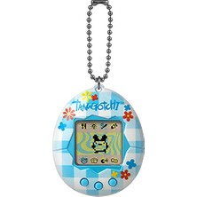 Die Grup Tamagotchı 42880 , Gen 2, Çiçek Gingham Kabuk Zincirli Orijinal Sanal Gerçeklik Evcil Hayvan, Çok Renkli