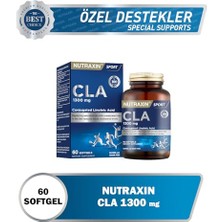 Die Grup Nutraxin Tonalin Cla 1300 Mg | Konjuge Linoleik Asit | Kas Kütlesi Koruyucu | 60 Yumuşak Kapsül
