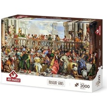 Die Grup Art Puzzle Cana'da Düğün ŞÖLENI,1562 2000 Parça Puzzle
