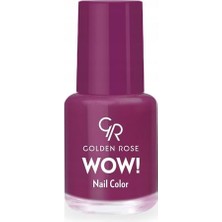 Die Grup Wow Nail Color No: 61 - Parlak Bitişli Mini Oje 6 ml