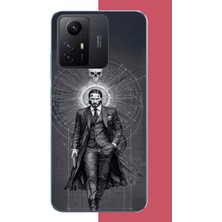 Aksesuarist Redmi Note 12S Uyumlu Baba Yaga Baskılı Silikon Kılıf
