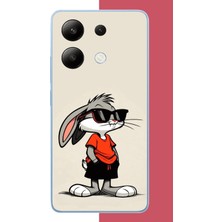 Aksesuarist Redmi Note 13 4g Uyumlu Bagsbuny 1 Baskılı Silikon Kılıf