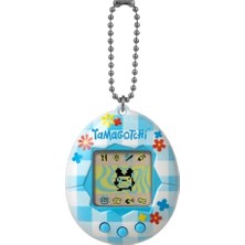Die Grup Tamagotchi Orijinal Sanal Bebek Çiçekli Kumaş Deseni