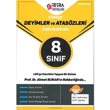Die Grup Yayınları 8. Sınıf Türkçe Deyimler ve Atasözleri Soru Bankası