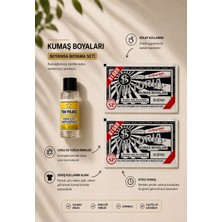 Boyansa Kumaş Boyası 2 Adet Siyah ve Sabitleyici Seti Kolay Kullanım Özelliği ile