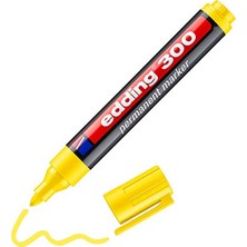 Die Grup Edding 300 Permanent Markör - Sarı - 1 Kalem - Yuvarlak Uçlu 1,5-3 mm