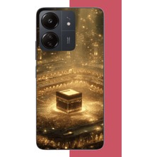 Aksesuarist Redmi 13C Uyumlu Kabe5 Baskılı Silikon Kılıf